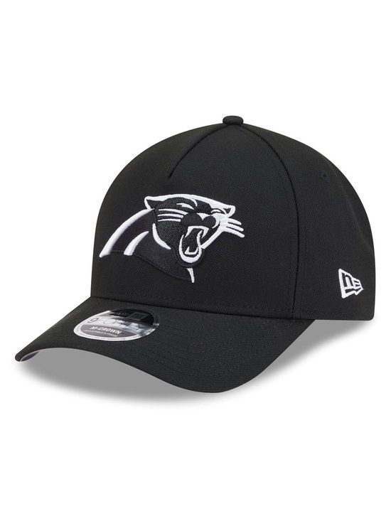 New Era Other - New Era Black & White Panthers 39THIRTY Fitted Trucker Cap